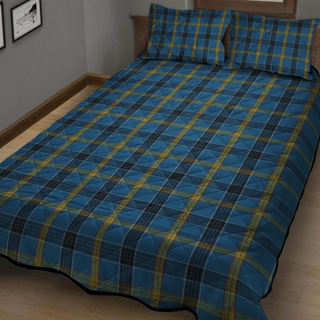 Laing Tartan Quilt Bed Set - Tartan Vibes Clothing