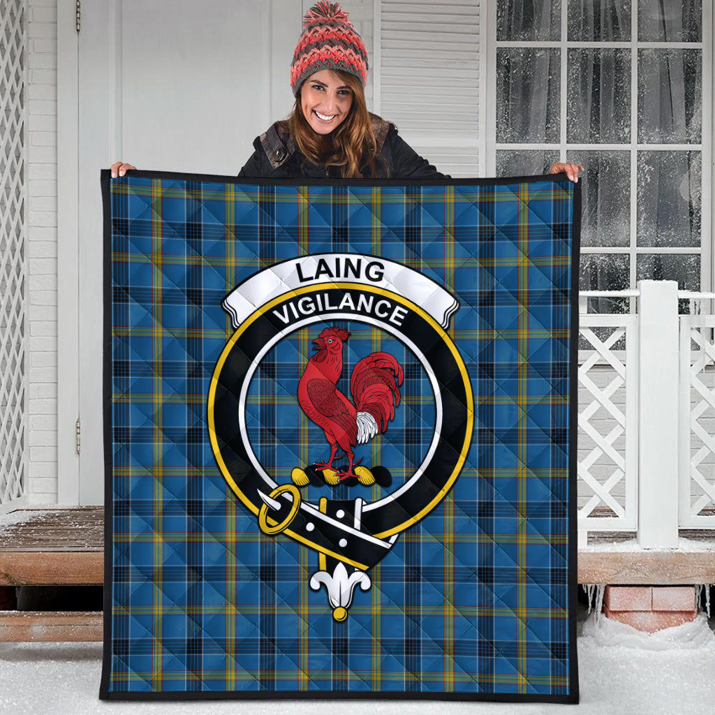 laing-tartan-quilt-with-family-crest