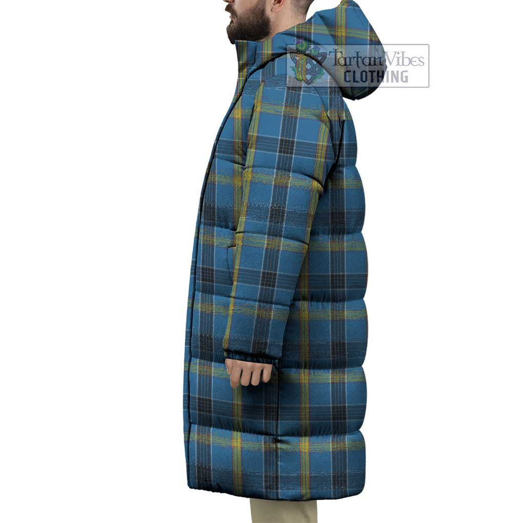 Tartan Vibes Clothing Laing Tartan Long Down Jacket