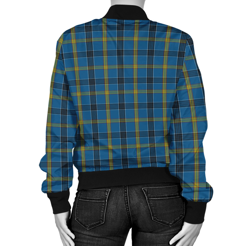 laing-tartan-bomber-jacket-with-family-crest