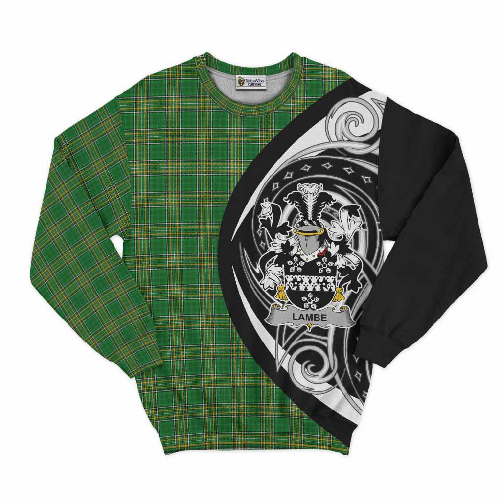 Lambe Irish Clan Sweatshirt Celtic Circle Style Unisex - Tartan Vibes Clothing