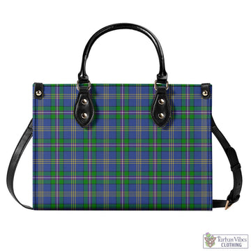 Lambert Tartan Luxury Leather Handbags L - Tartan Vibes Clothing