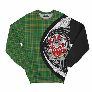 Lambert Irish Clan Sweatshirt Celtic Circle Style Unisex - Tartan Vibes Clothing