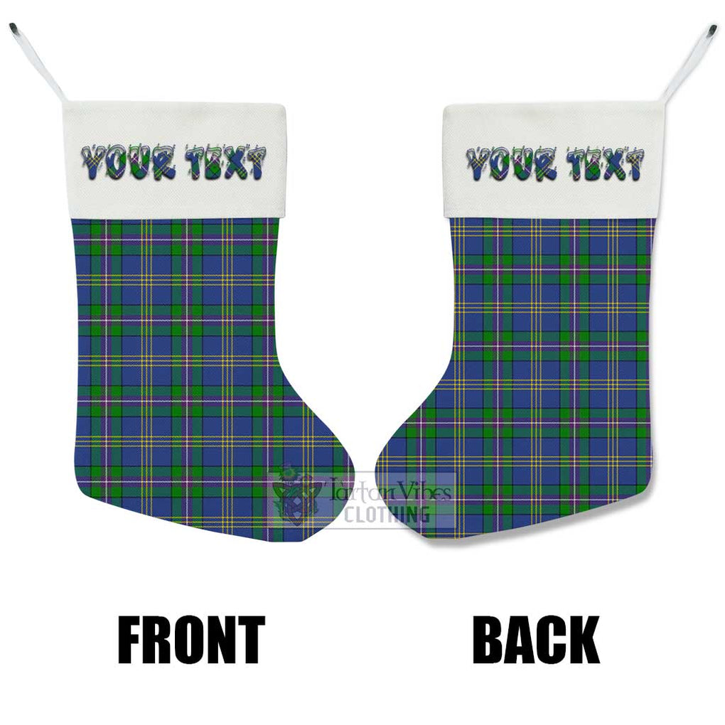 Tartan Vibes Clothing Lambert Tartan Christmas Stocking with Personalized Text