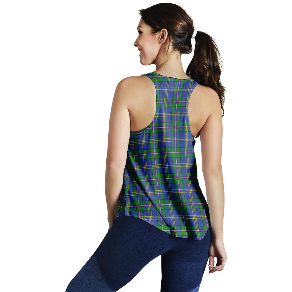 Lambert Tartan Women Racerback Tanks - Tartan Vibes Clothing