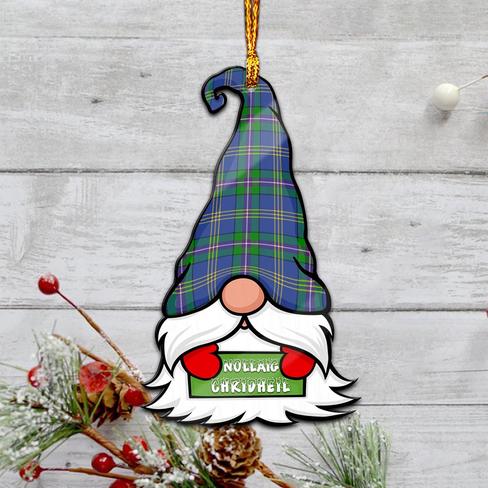 Lambert Gnome Christmas Ornament with His Tartan Christmas Hat - Tartan Vibes Clothing