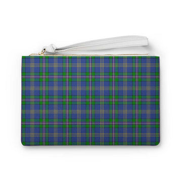 Lambert Tartan Clutch Bag Clutch Bag One Size 9.5" x 6.6" (24 x 17 cm) - Tartan Vibes Clothing