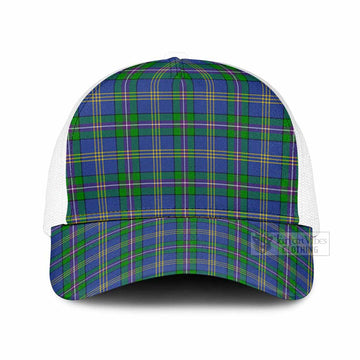 Lambert Tartan Mesh Trucker Cap One Size (Adjustable) White - Tartan Vibes Clothing