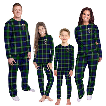 Lammie Tartan Pajamas Family Set with Family Crest