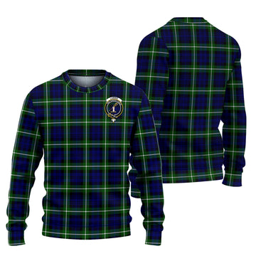 Lammie Tartan Ugly Sweater with Family Crest