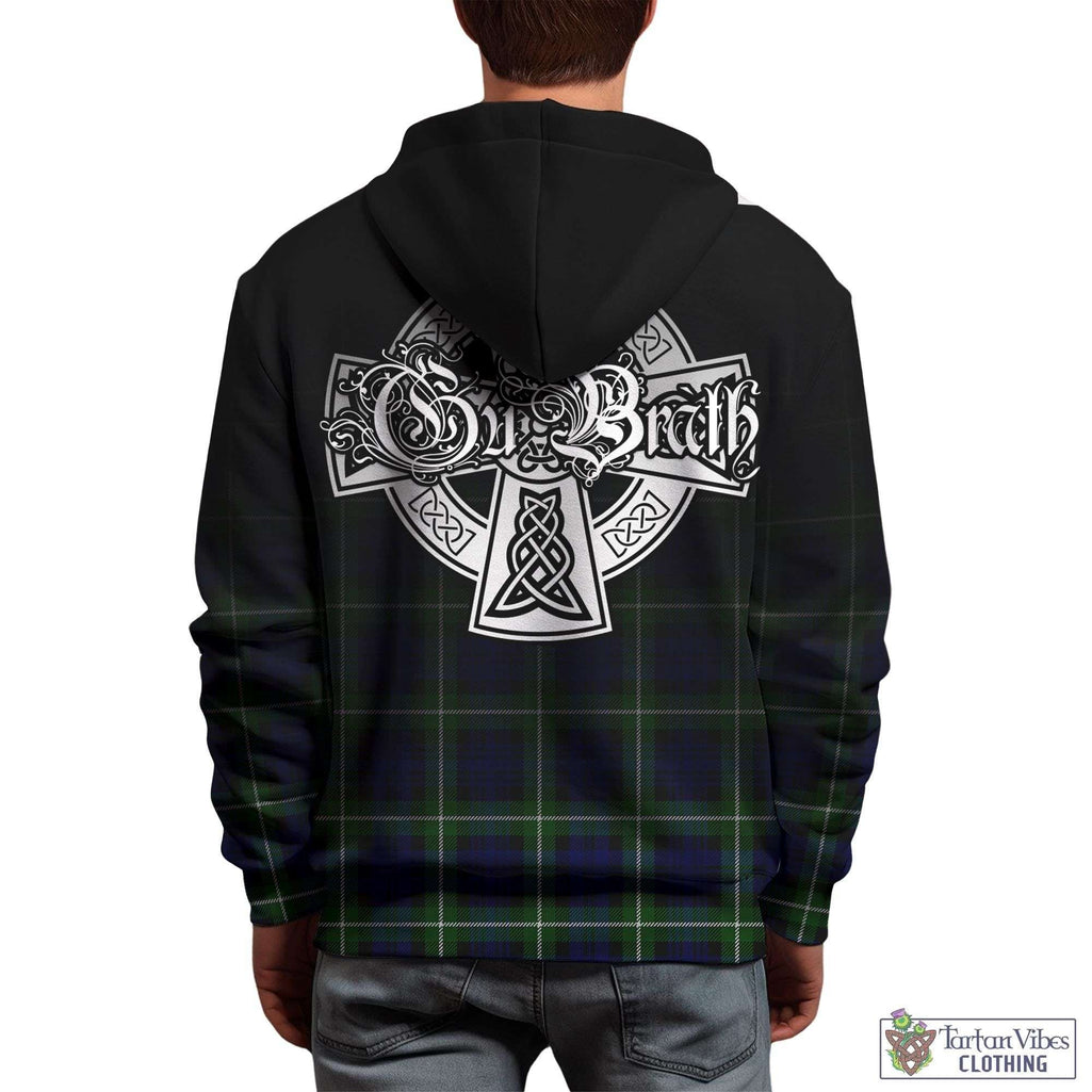 Tartan Vibes Clothing Lammie Tartan Hoodie Featuring Alba Gu Brath Family Crest Celtic Inspired