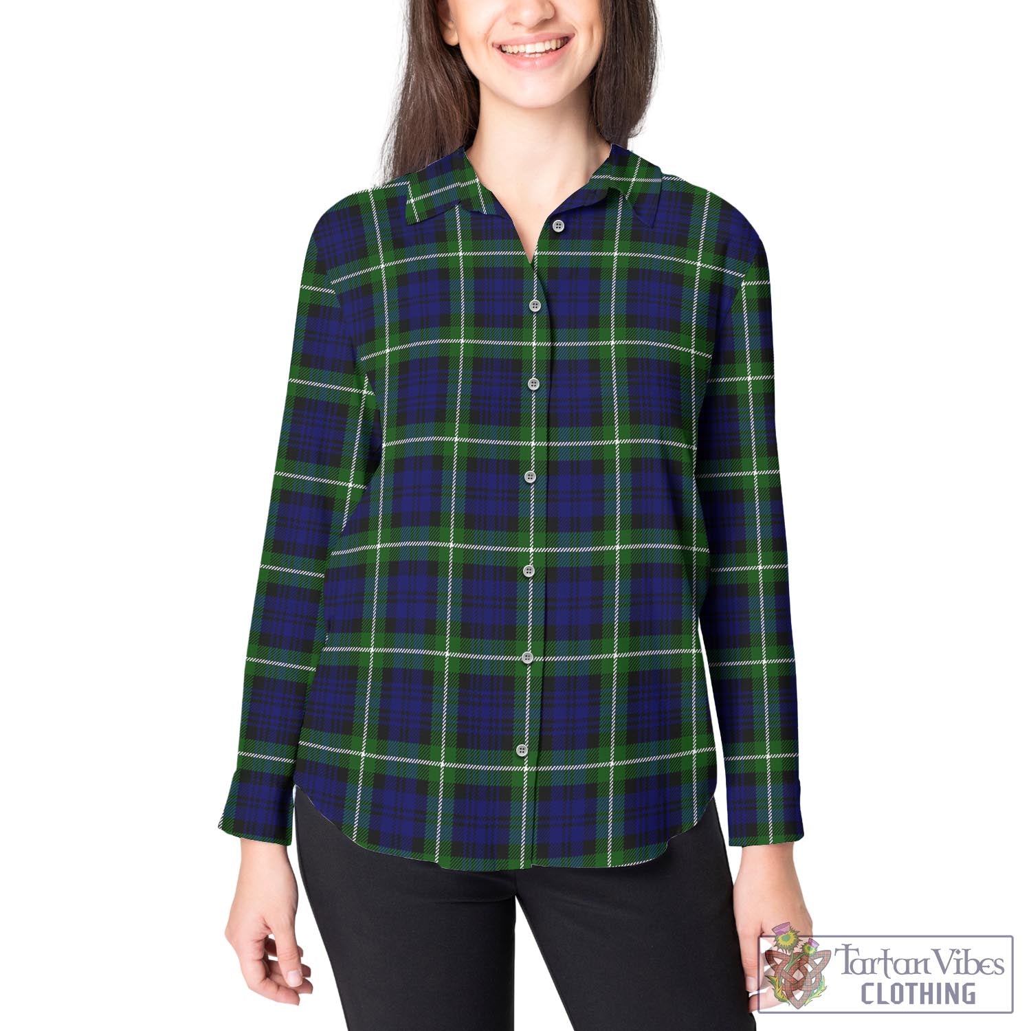 Lammie Tartan Womens Casual Shirt