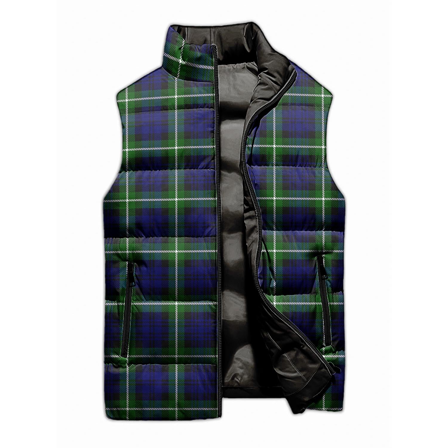 Lammie Tartan Sleeveless Puffer Jacket - Tartanvibesclothing