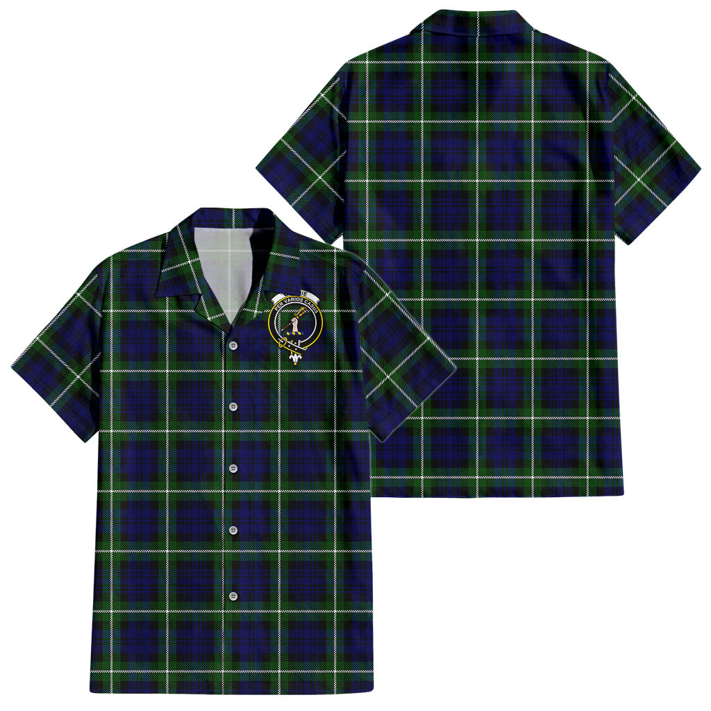 lammie-tartan-short-sleeve-button-down-shirt-with-family-crest