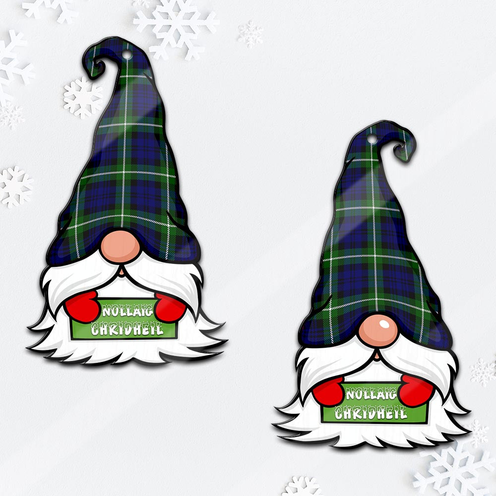 Lammie Gnome Christmas Ornament with His Tartan Christmas Hat - Tartan Vibes Clothing