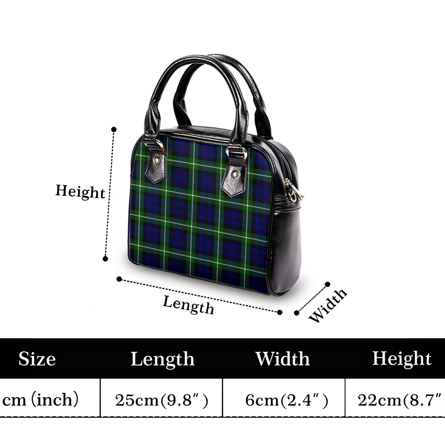 Lammie Tartan Shoulder Handbags - Tartanvibesclothing