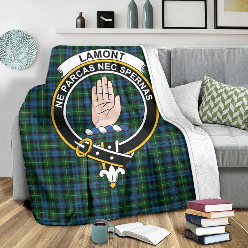 lamont-tartab-blanket-with-family-crest