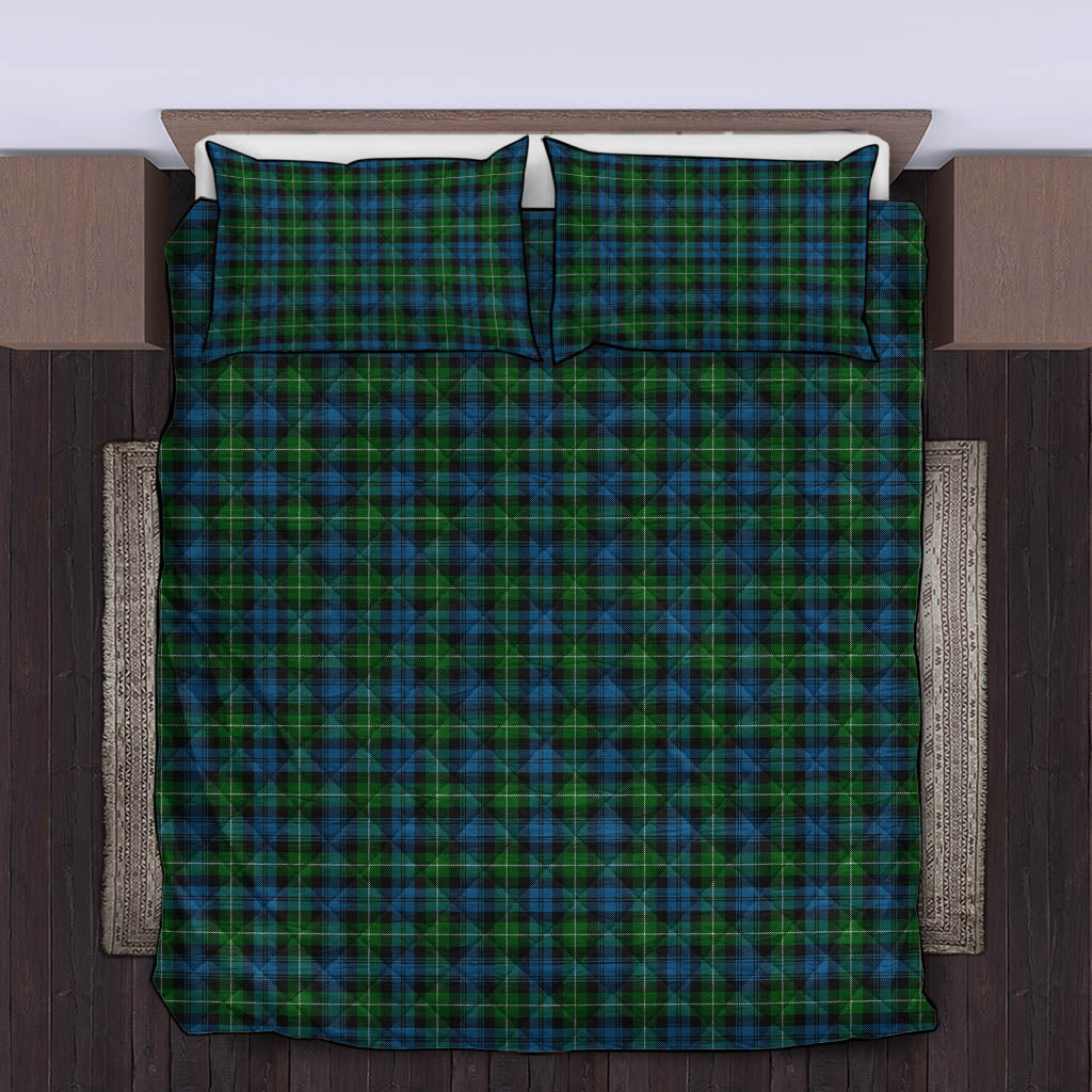 Lamont Tartan Quilt Bed Set King - Tartan Vibes Clothing