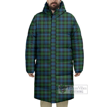 Lamont Tartan Long Down Jacket