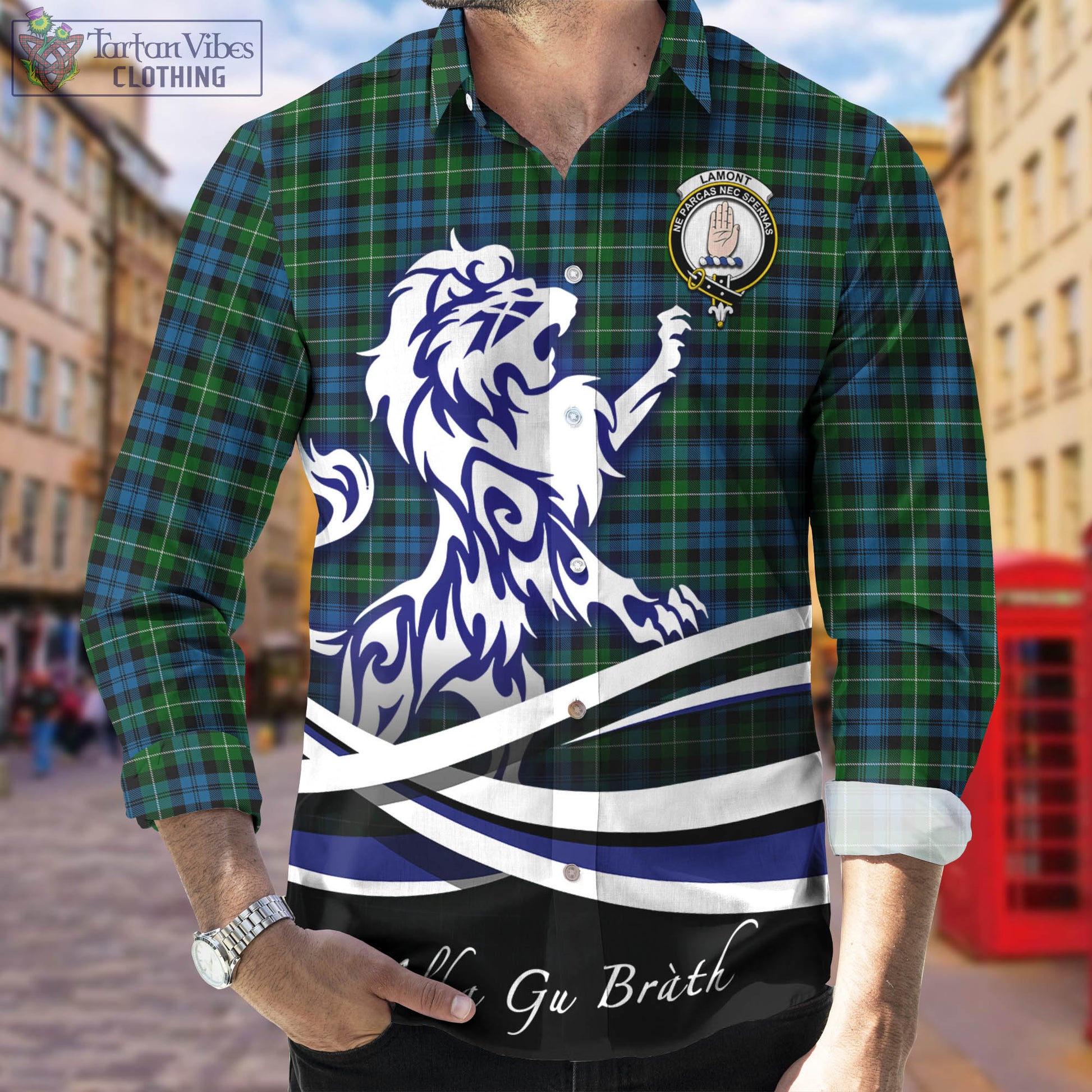 lamont-tartan-long-sleeve-button-up-shirt-with-alba-gu-brath-regal-lion-emblem