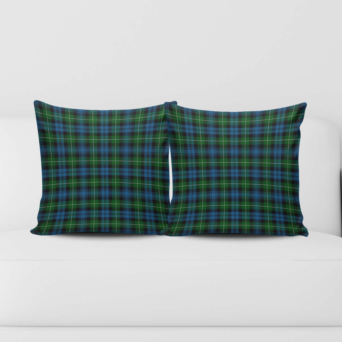 Lamont Tartan Pillow Cover Square Pillow Cover - Tartanvibesclothing