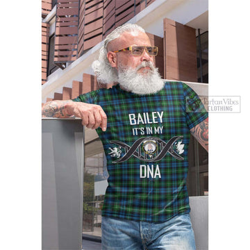 Lamont Tartan Cotton T-shirt with Family Crest DNA In Me Style