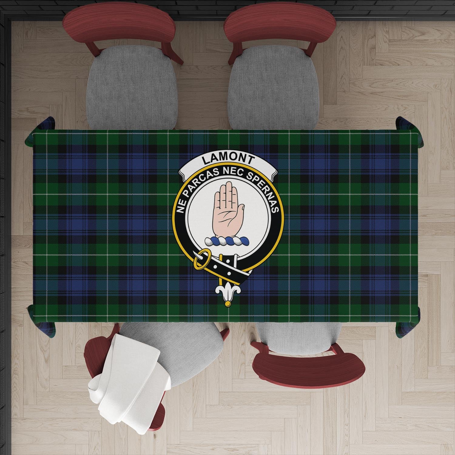 lamont-2-tatan-tablecloth-with-family-crest