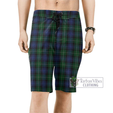 Lamont #2 Tartan Men's Board Shorts