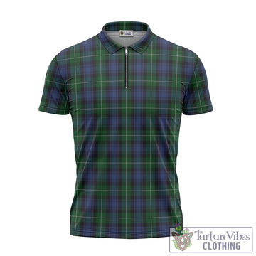 Lamont #2 Tartan Zipper Polo Shirt