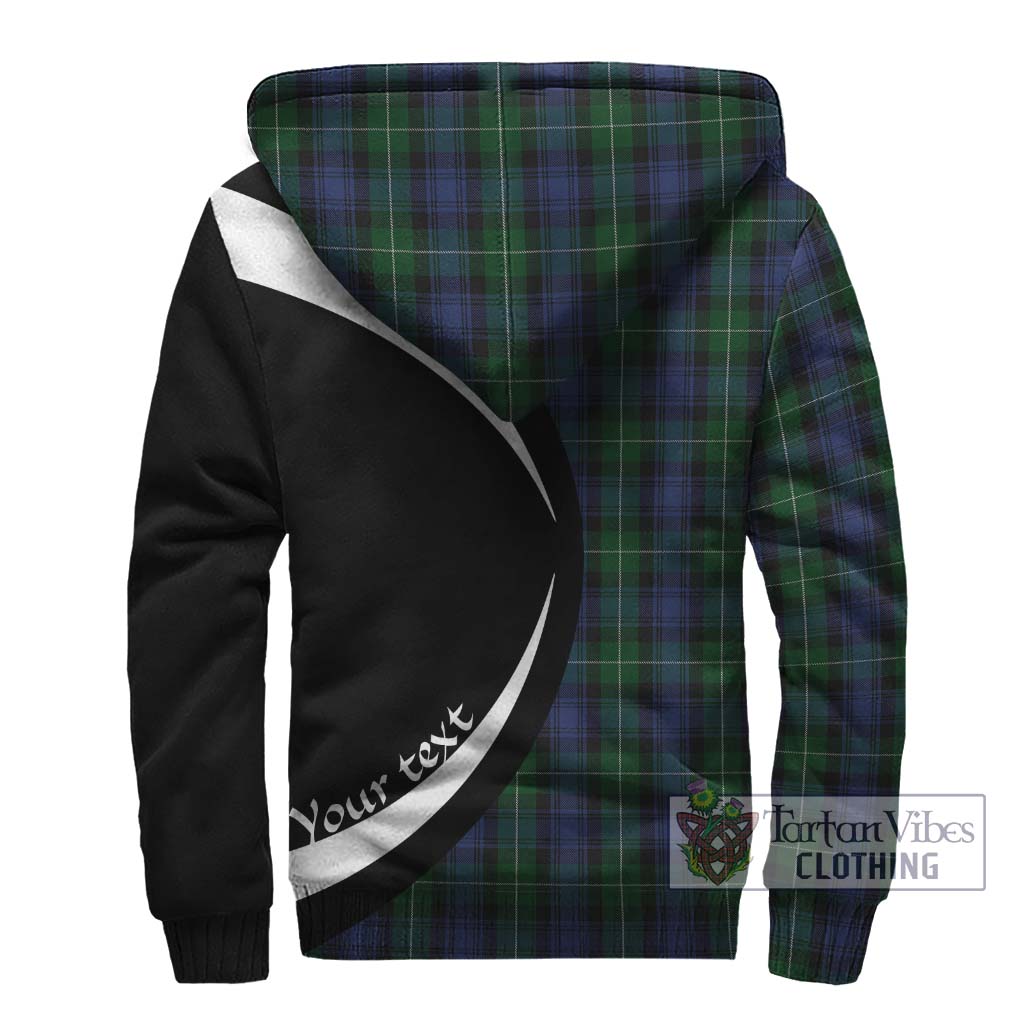 Tartan Vibes Clothing Lamont #2 Tartan Sherpa Hoodie with Family Crest Circle Style