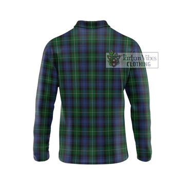 Lamont #2 Tartan Long Sleeve Polo Shirt with Family Crest DNA In Me Style