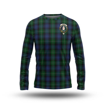 Lamont #2 Tartan Long Sleeve T-Shirt with Family Crest