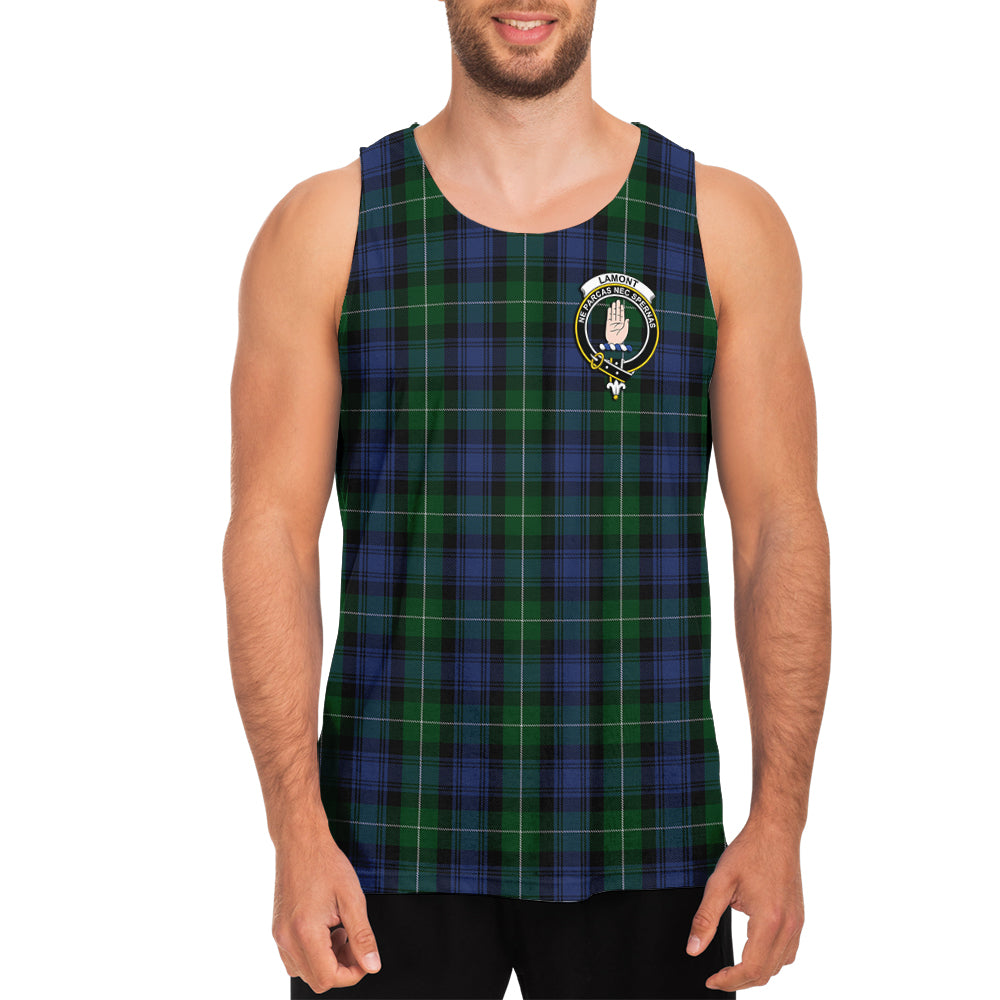 lamont-2-tartan-mens-tank-top-with-family-crest