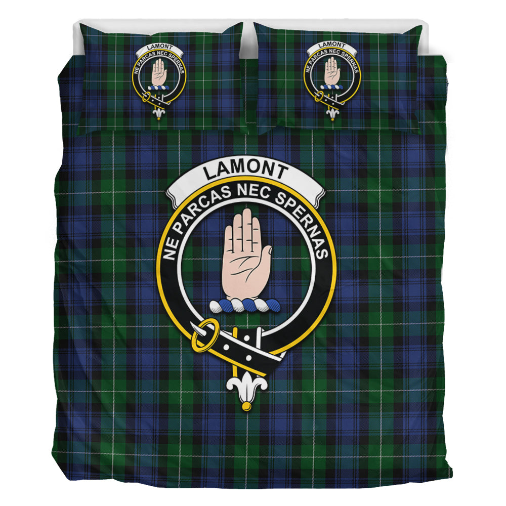 lamont-2-tartan-bedding-set-with-family-crest