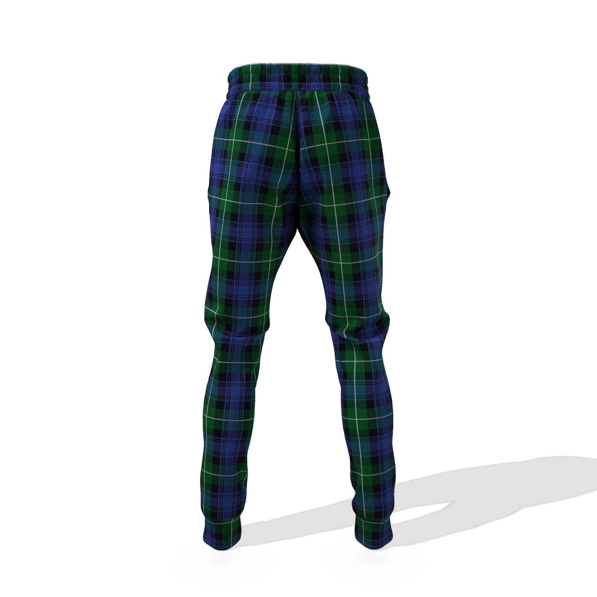 Lamont #2 Tartan Joggers Pants with Family Crest - Tartanvibesclothing Shop