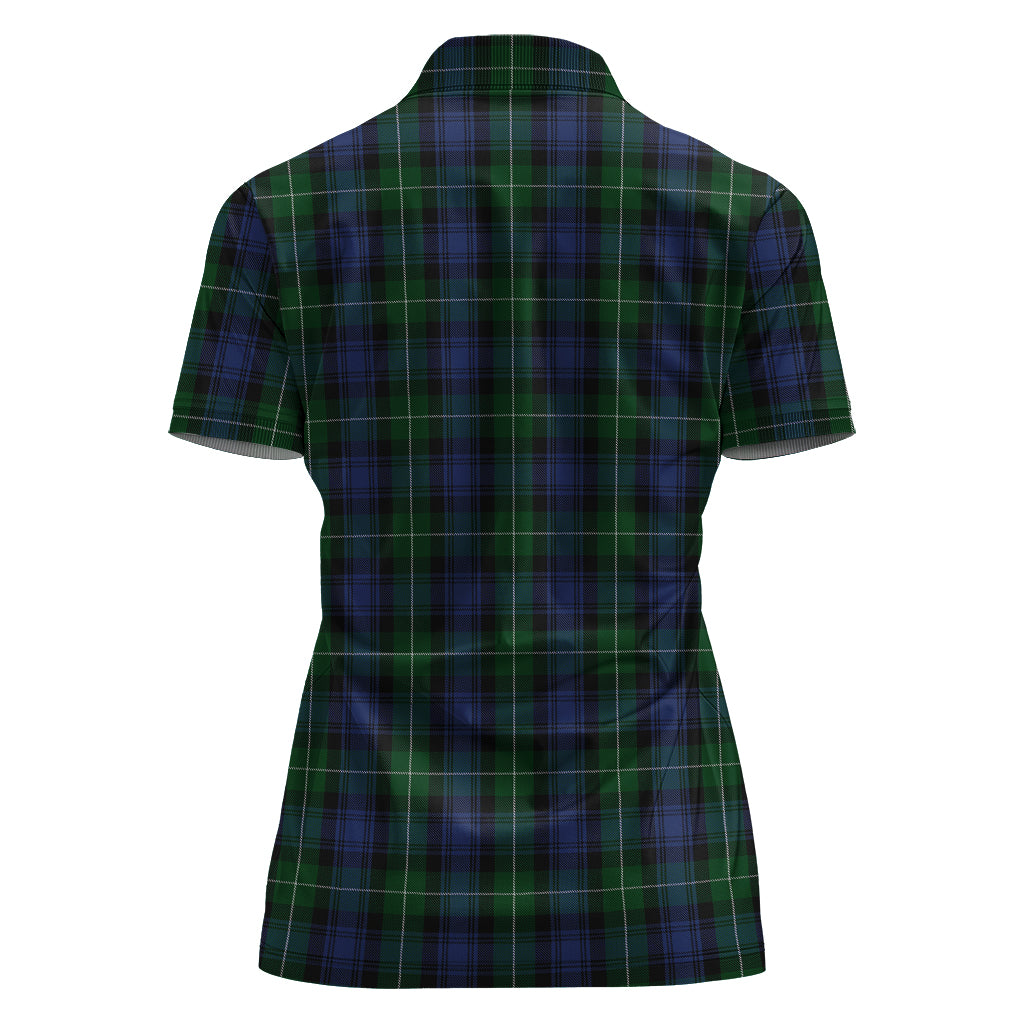 Lamont #2 Tartan Polo Shirt with Family Crest For Women - Tartan Vibes Clothing