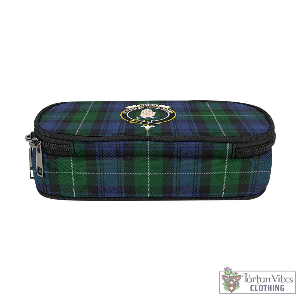 Tartan Vibes Clothing Lamont #2 Tartan Pen and Pencil Case with Family Crest