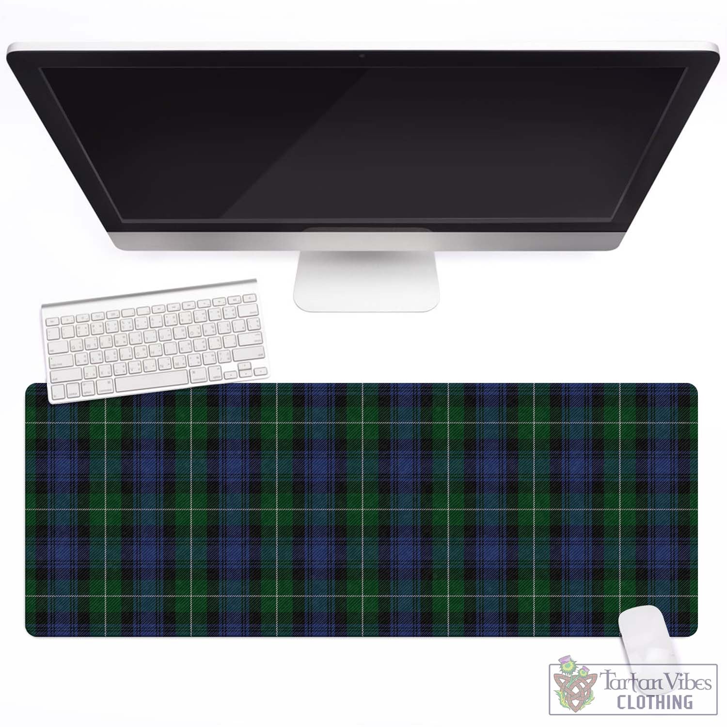 Tartan Vibes Clothing Lamont #2 Tartan Mouse Pad