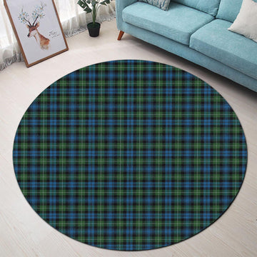 Lamont Tartan Round Rug