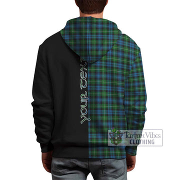 Lamont Tartan Hoodie with Family Crest and Half Of Me Style