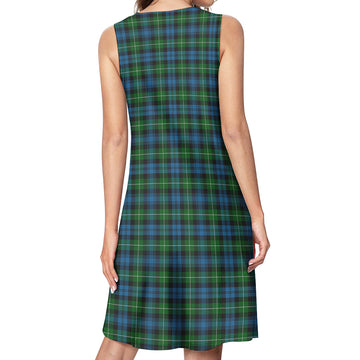 Lamont Tartan Womens Casual Dresses