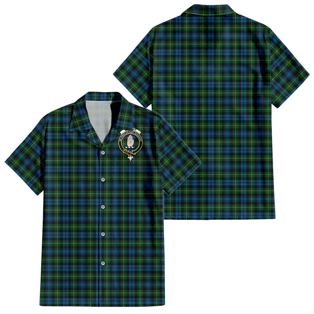 lamont-tartan-short-sleeve-button-down-shirt-with-family-crest