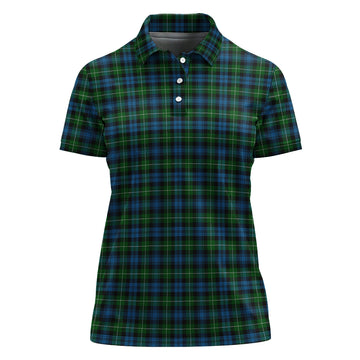 Lamont Tartan Polo Shirt For Women