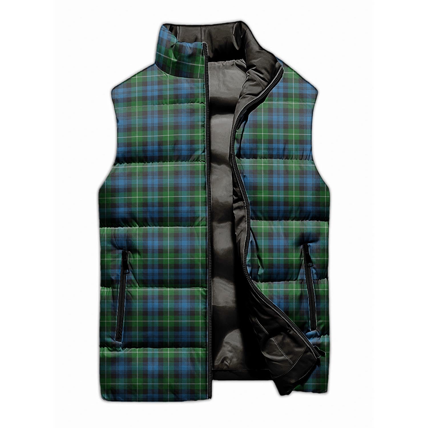 Lamont Tartan Sleeveless Puffer Jacket - Tartanvibesclothing