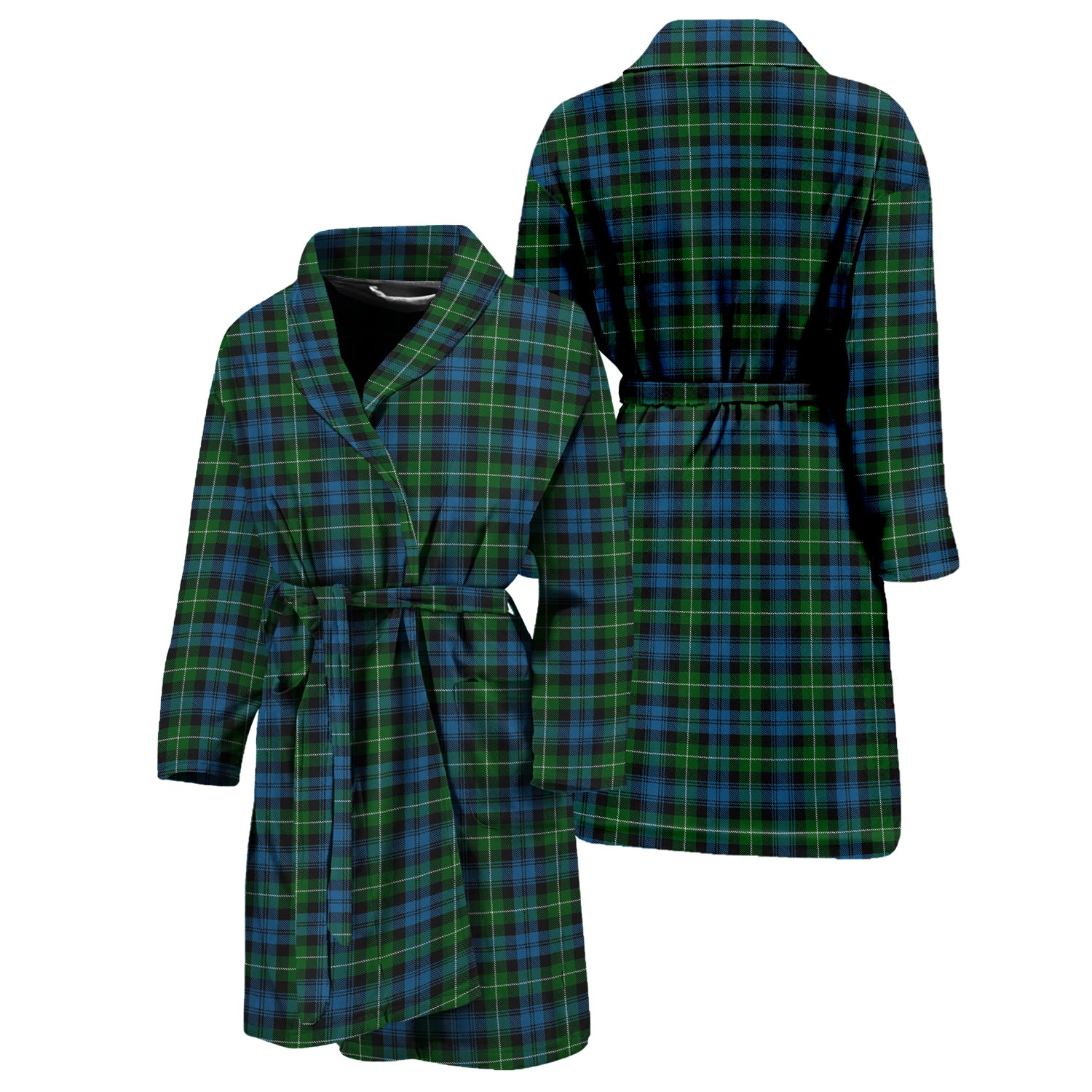 Lamont Tartan Bathrobe Unisex M - Tartan Vibes Clothing