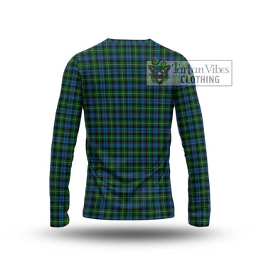 Lamont Tartan Long Sleeve T-Shirt with Family Crest DNA In Me Style