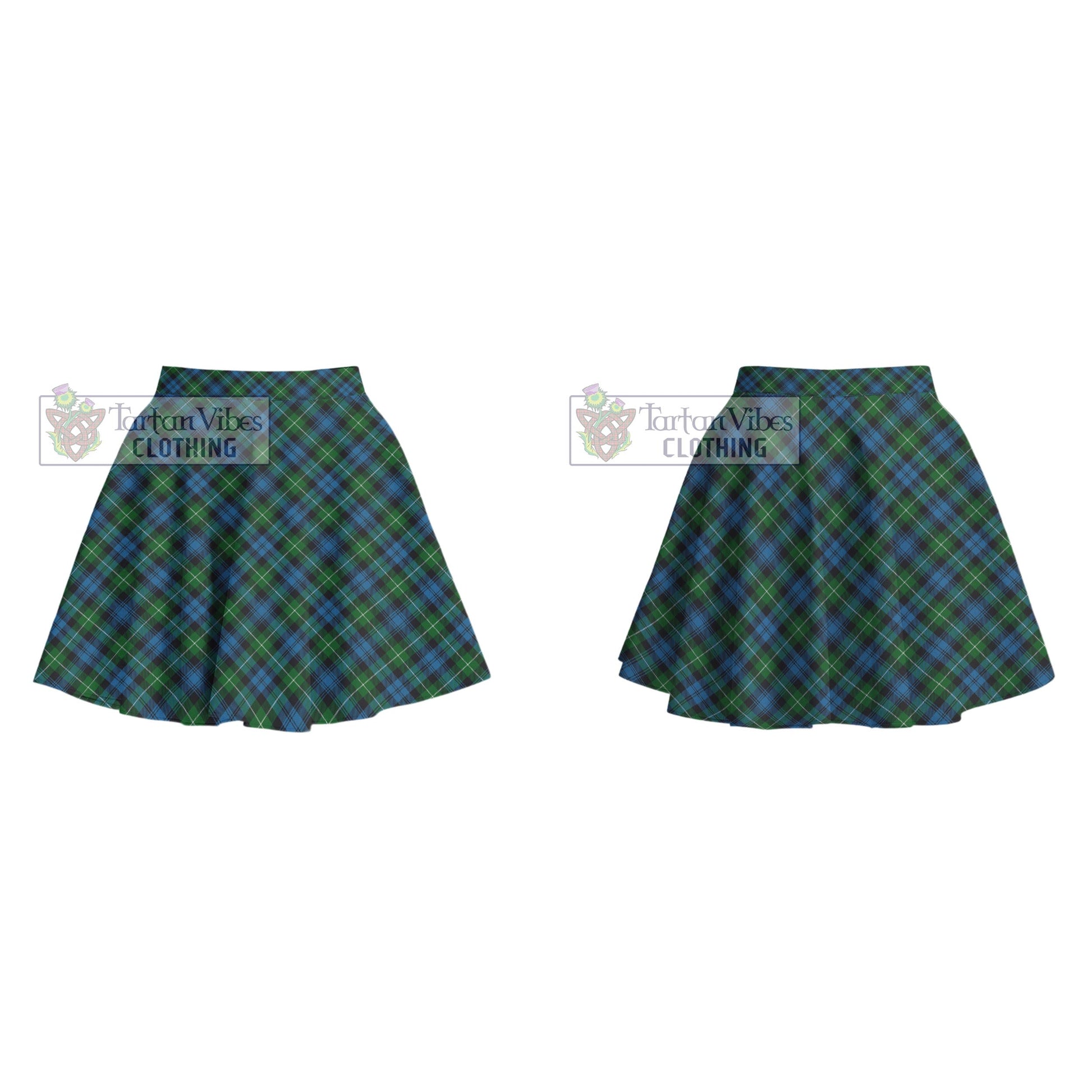 Tartan Vibes Clothing Lamont Tartan Women's Plated Mini Skirt