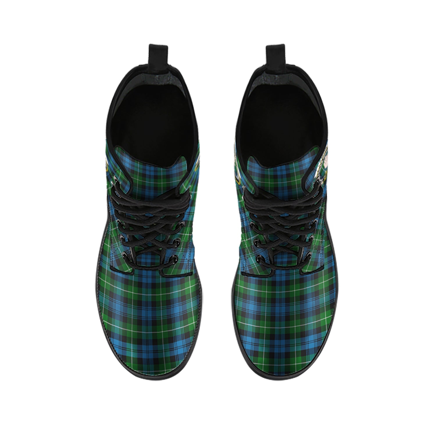 lamont-tartan-leather-boots-with-family-crest