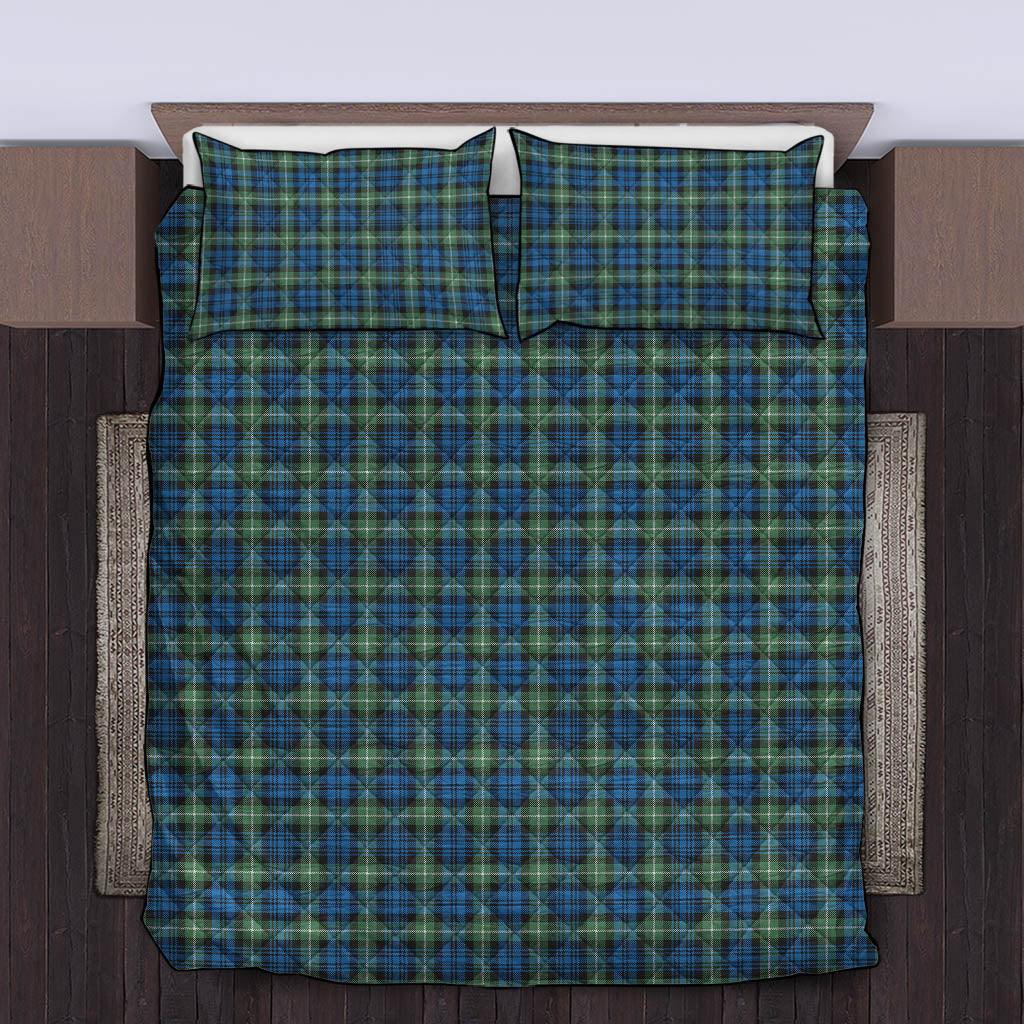 Lamont Ancient Tartan Quilt Bed Set King - Tartan Vibes Clothing