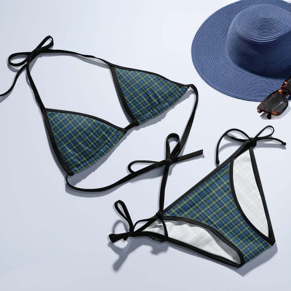 Lamont Ancient Tartan Bikini Swimsuit - Tartan Vibes Clothing